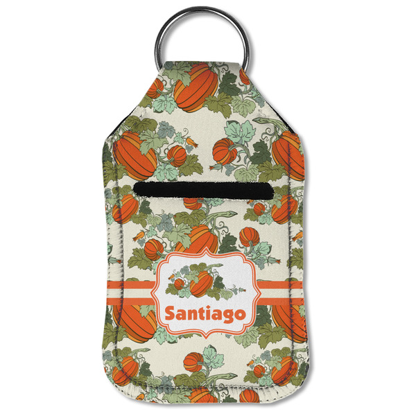 Pumpkins Sanitizer Holder Keychain - Small (Front Flat)