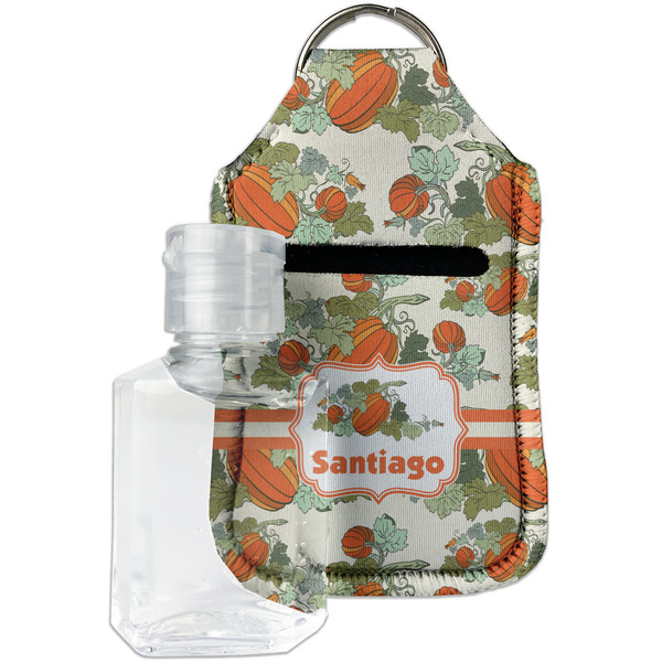 Custom Pumpkins Hand Sanitizer & Keychain Holder - Small (Personalized)