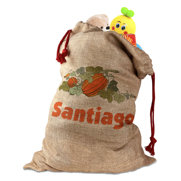 Custom Pumpkins Santa Sack (Personalized)