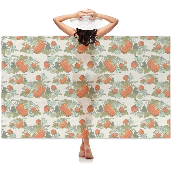 Custom Pumpkins Sheer Sarong