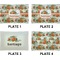 Pumpkins Set of Rectangular Appetizer / Dessert Plates (Approval)