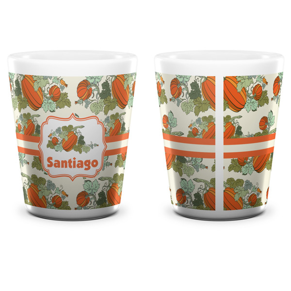 Pumpkins Shot Glass - White - APPROVAL