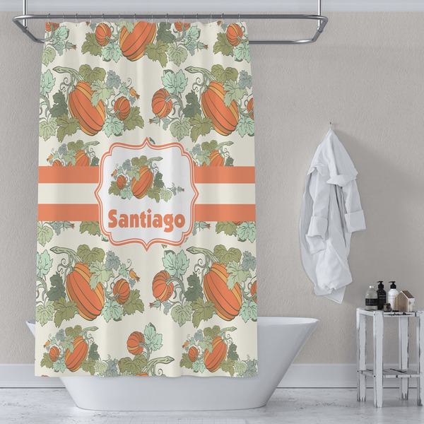 Pumpkins Shower Curtain Lifestyle