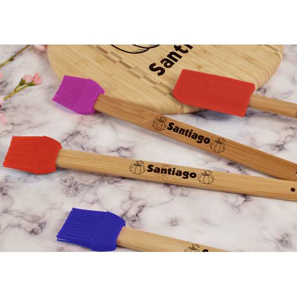 Pumpkins Silicone Brush - Red - Lifestyle