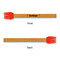 Pumpkins Silicone Brushes - Red - APPROVAL