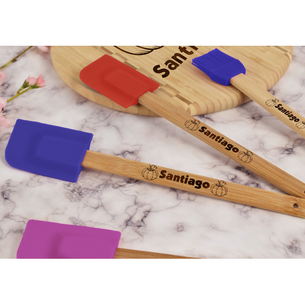 Pumpkins Silicone Spatula - Blue - Lifestyle