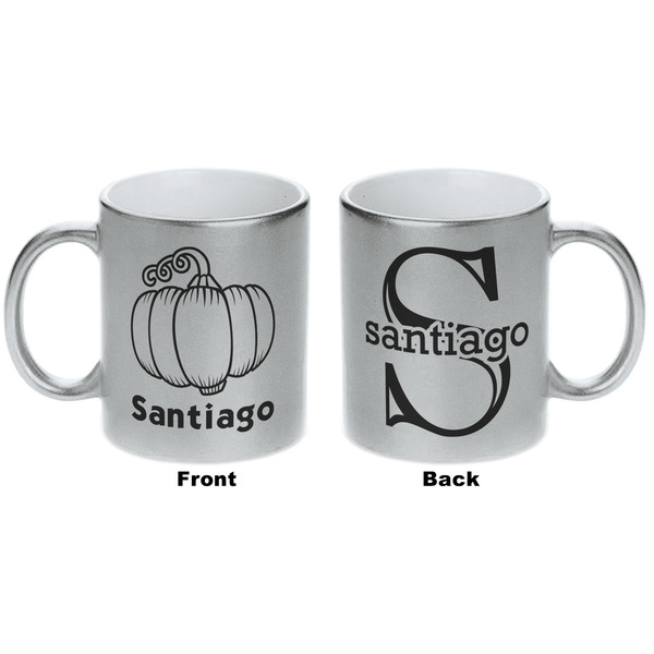 Pumpkins Silver Mug - Approval