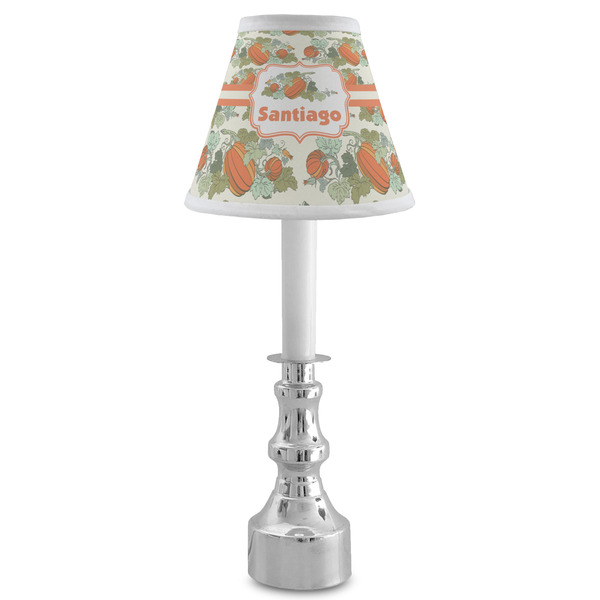 Pumpkins Small Chandelier Lamp - LIFESTYLE (on candle stick)