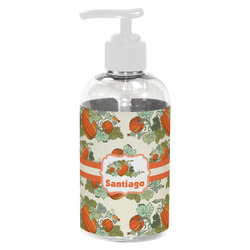 Pumpkins Plastic Soap / Lotion Dispenser (8 oz - Small - White) (Personalized)
