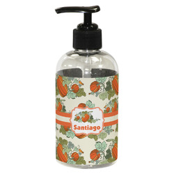 Pumpkins Plastic Soap / Lotion Dispenser (8 oz - Small - Black) (Personalized)