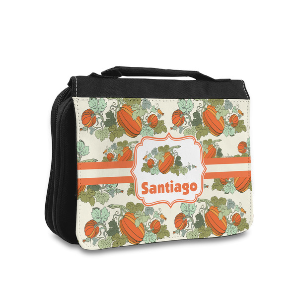 Custom Pumpkins Toiletry Bag - Small (Personalized)