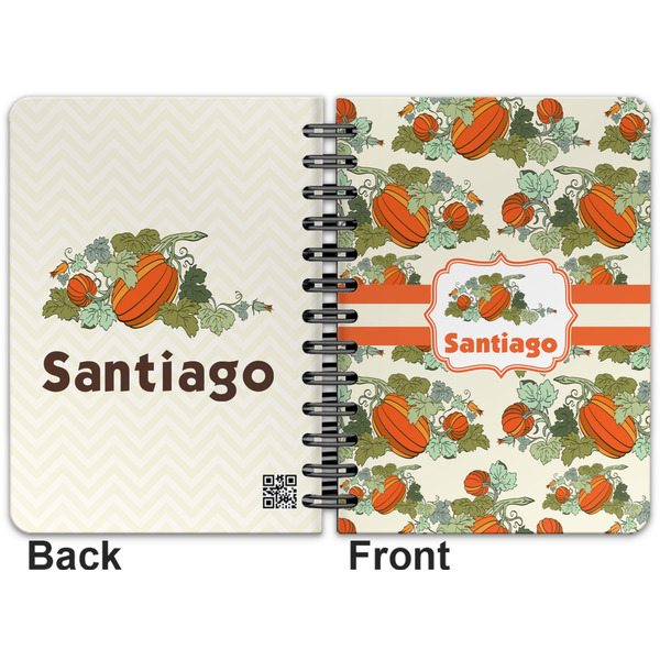 Pumpkins Spiral Journal 5 x 7 - Apvl