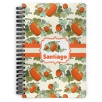 Pumpkins Spiral Notebook (Personalized)