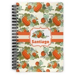 Pumpkins Spiral Notebook (Personalized)