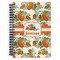 Pumpkins Spiral Notebook - 7x10 w/ Name or Text
