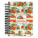 Pumpkins Spiral Notebook - 5x7 w/ Name or Text