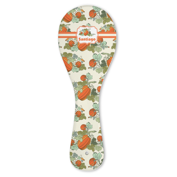 Custom Pumpkins Ceramic Spoon Rest (Personalized)