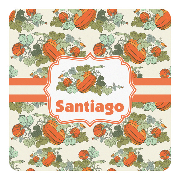 Custom Pumpkins Square Decal - Small (Personalized)
