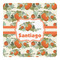 Pumpkins Square Decal - XLarge (Personalized)