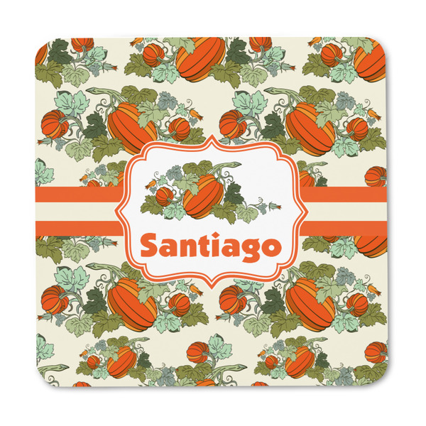 Pumpkins Square Fridge Magnet - FRONT