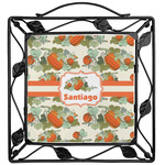 Pumpkins Square Trivet (Personalized)