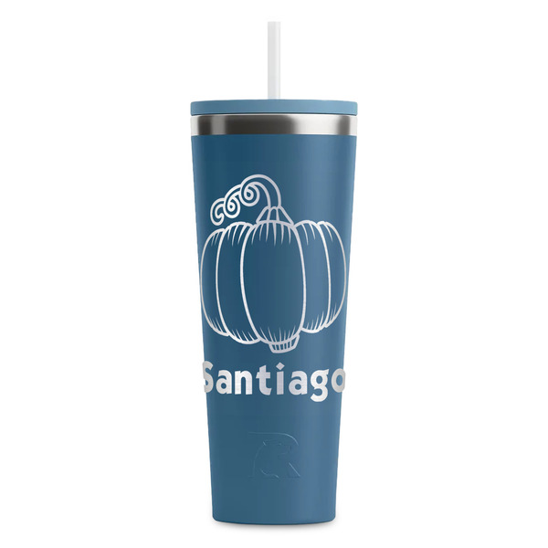 Custom Pumpkins RTIC Everyday Tumbler with Straw - 28oz (Personalized)