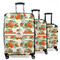 Pumpkins 3 Piece Luggage Set - 20" Carry On, 24" Medium Checked, 28" Large Checked (Personalized)