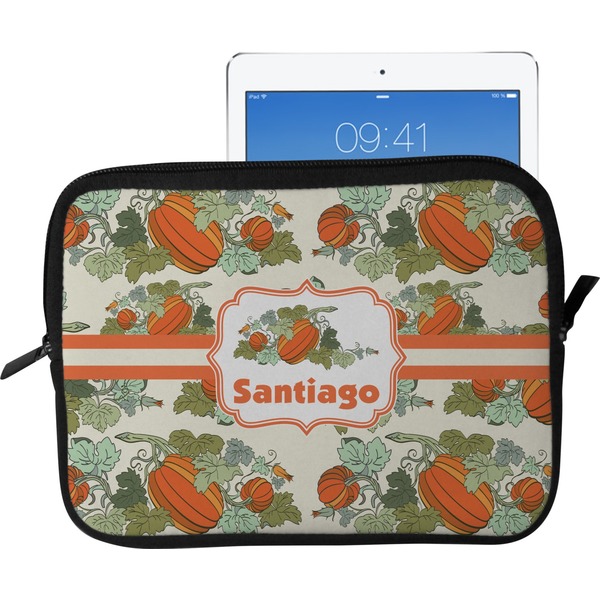 Custom Pumpkins Tablet Case / Sleeve - Large (Personalized)