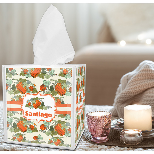 Pumpkins Tissue Box - LIFESTYLE