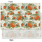 Pumpkins Tissue Paper - Heavyweight - XL - Front & Back