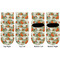 Pumpkins Toddler Ankle Socks - Double Pair - Front and Back - Apvl