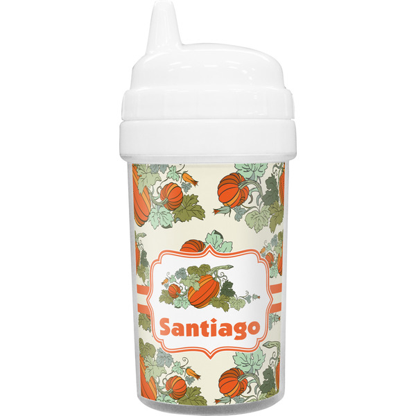 Custom Pumpkins Toddler Sippy Cup (Personalized)