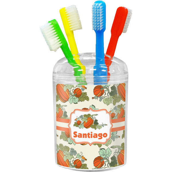 Custom Pumpkins Toothbrush Holder (Personalized)