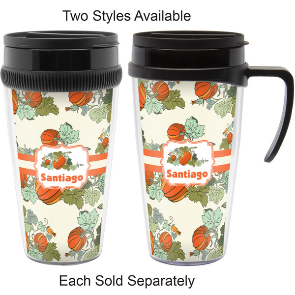 Pumpkins Travel Mugs - with & without Handle