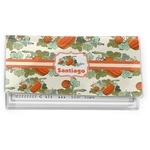 Pumpkins Vinyl Checkbook Cover (Personalized)