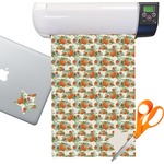 Pumpkins Sticker Vinyl Sheet (Permanent)