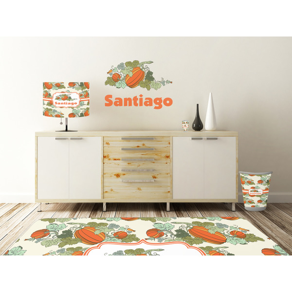 Pumpkins Wall Graphic Decal Wooden Desk