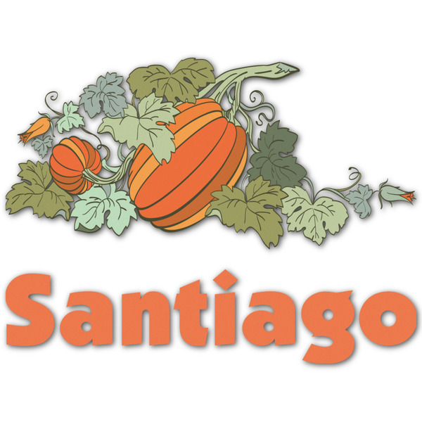 Custom Pumpkins Graphic Decal - XLarge (Personalized)