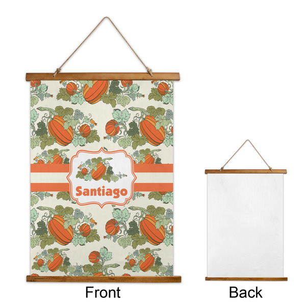 Pumpkins Wall Hanging Tapestry - Portrait - APPROVAL