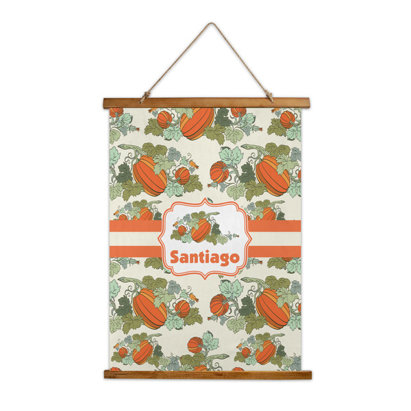 Custom Pumpkins Wall Hanging Tapestry - Tall (Personalized)