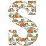 Pumpkins Letter Decal - Medium (Personalized)
