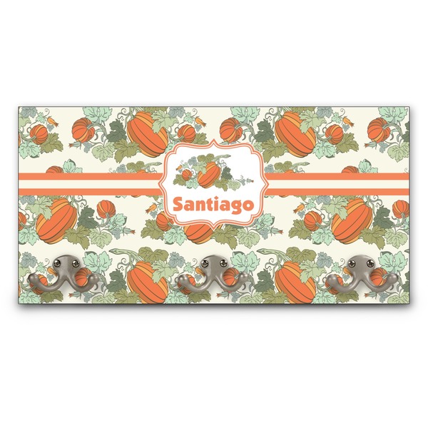 Custom Pumpkins Wall Mounted Coat Rack (Personalized)