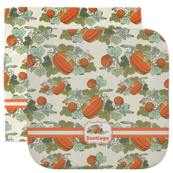 Custom Pumpkins Facecloth / Wash Cloth (Personalized)