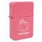 Pumpkins Windproof Lighter - Pink - Single Sided (Personalized)
