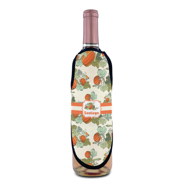 Pumpkins Wine Bottle Apron - IN CONTEXT
