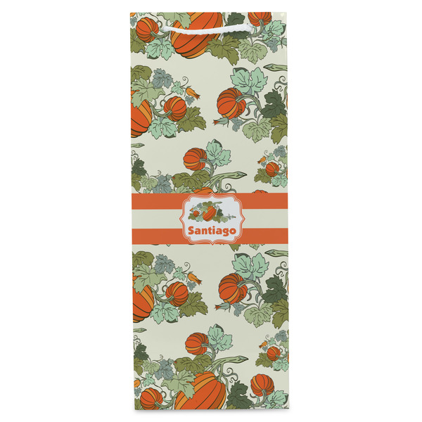 Pumpkins Wine Gift Bag - Gloss - Front
