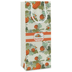 Pumpkins Wine Gift Bags - Matte (Personalized)