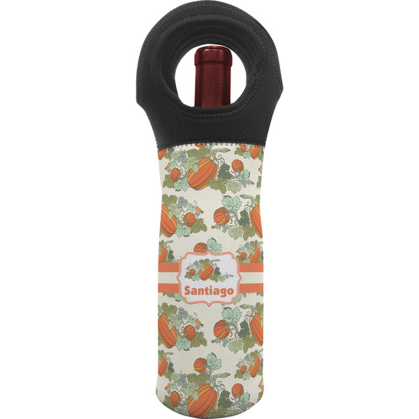 Custom Pumpkins Wine Tote Bag (Personalized)
