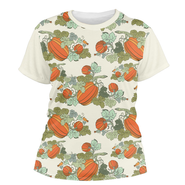 Custom Pumpkins Women's Crew T-Shirt - X Large