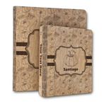 Pumpkins Wood 3-Ring Binder (Personalized)